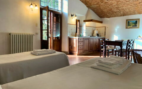 Accommodation Le Fonti 4: Dining Room, Kitchen, Living Room