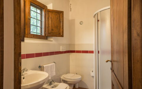 Accommodation Le Fonti 8: Bathroom