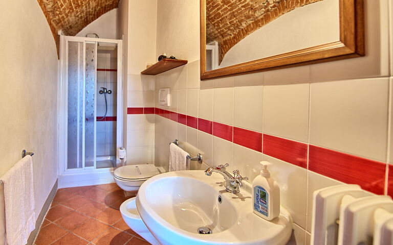 Accommodation Le Fonti 4: Bathroom
