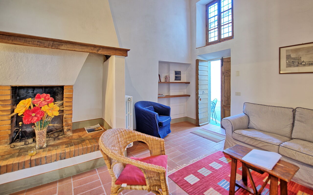 Accommodation Le Fonti 13: Living Room