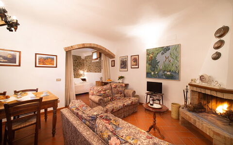 Accommodation Vasche 1: Living Room