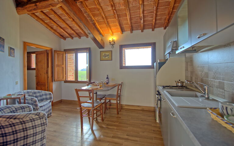 Accommodation San Donnino 2: Dining Room, Kitchen, Living Room