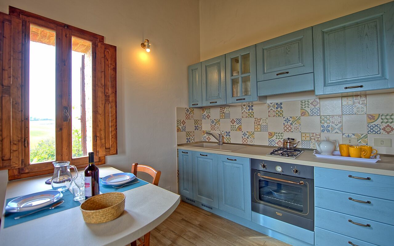 Accommodation San Donnino 3: Dining Room, Kitchen, Living Room