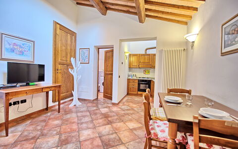 Accommodation Certaldo 1: Dining Room, Kitchen