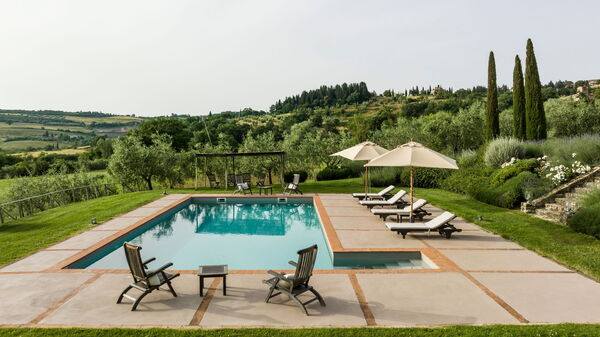 Villa Danilo: Building Exterior, Garden, Outdoor, Pool, Scenic View
