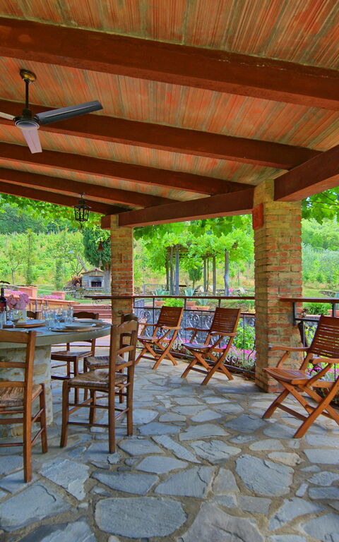 Villa Lo Scoiattolo: Balcony / Terrace / Patio