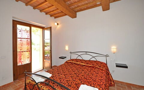 Accommodation Pienza c: Bedroom