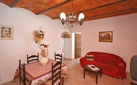 Accommodation Pienza a: Dining Room, Kitchen, Living Room