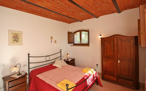 Accommodation Pienza a: Bedroom