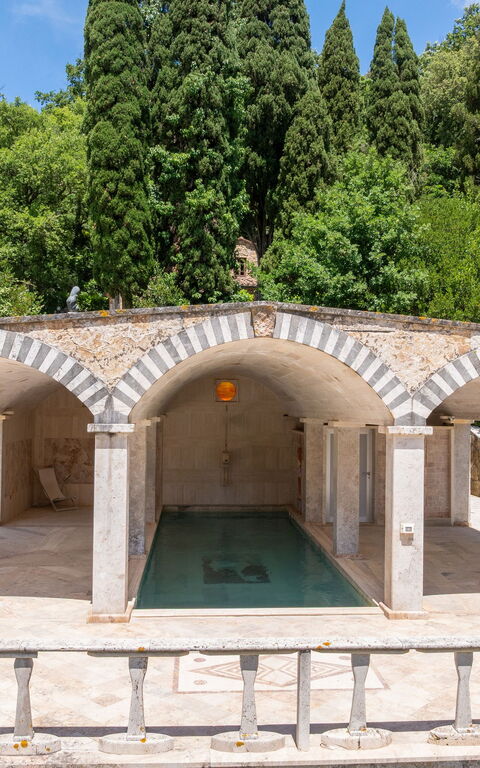 Le Querciolaie with Geothermal Pool: Outdoor