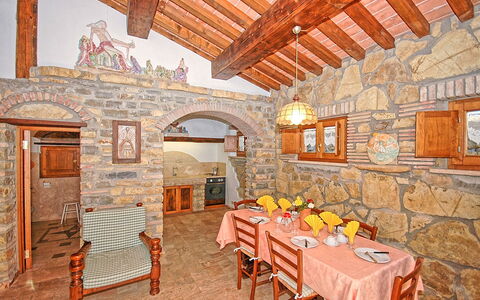 Accommodation Adamo Ed Eva: Dining Room, Kitchen, Living Room