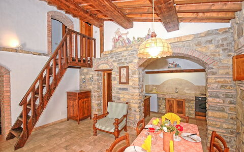 Accommodation Adamo Ed Eva: Dining Room, Kitchen, Living Room