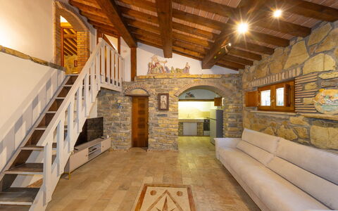 Accommodation Adamo Ed Eva: Living Room