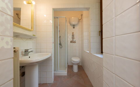 Accommodation Casiere: Bathroom