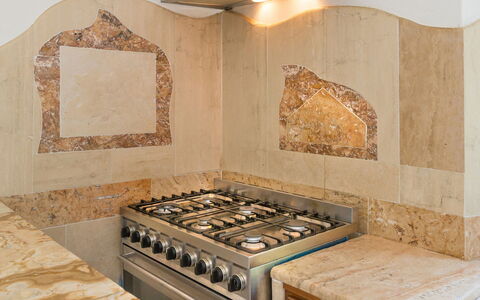 Accommodation Casiere: Kitchen