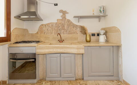 Accommodation Dependance 1: Kitchen