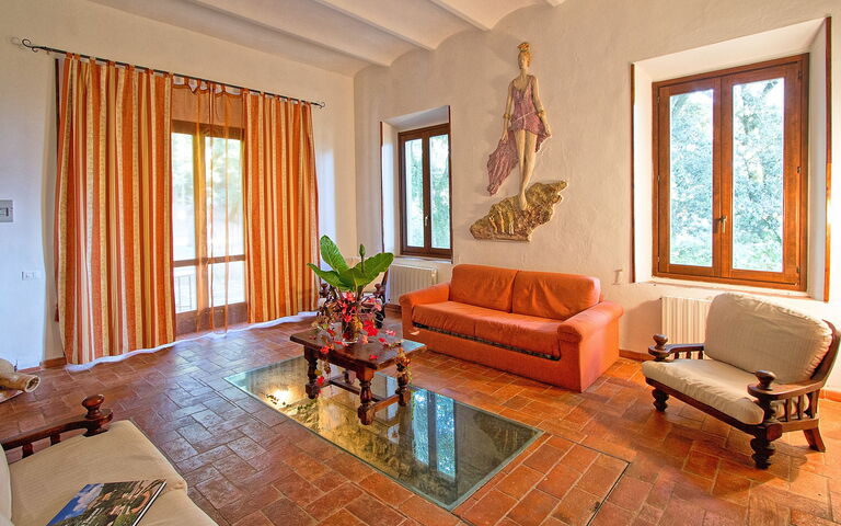 Accommodation Casiere: Living Room