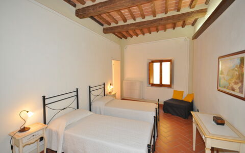 Accommodation Dante 6: Bedroom