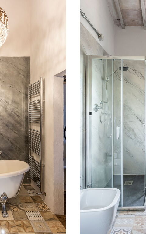 Villa Castiglione: Bathroom