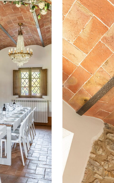 Villa Castiglione: Dining Room