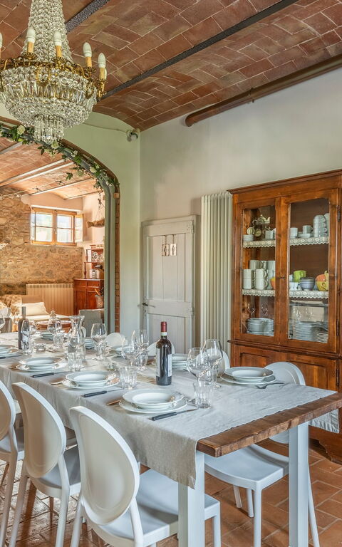 Villa Castiglione: Dining Room