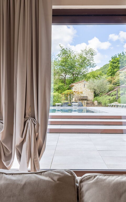 Villa Casentino: Living Room