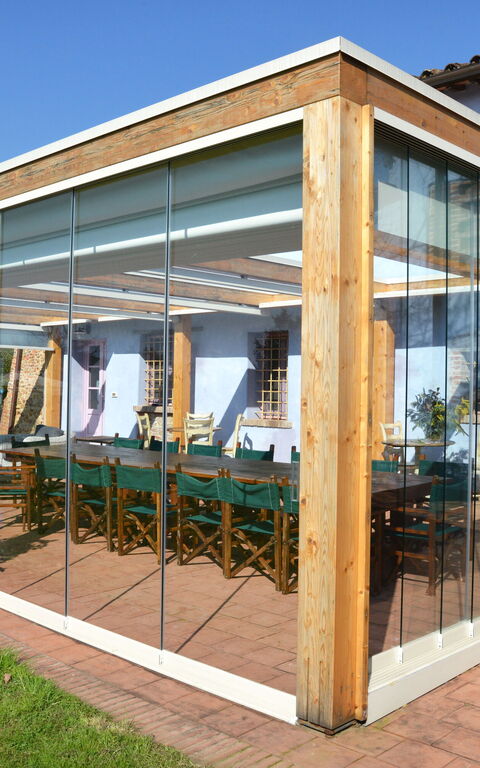 Villa Marginone: Balcony / Terrace / Patio, Building Exterior, Dining Room, Garden, Outdoor