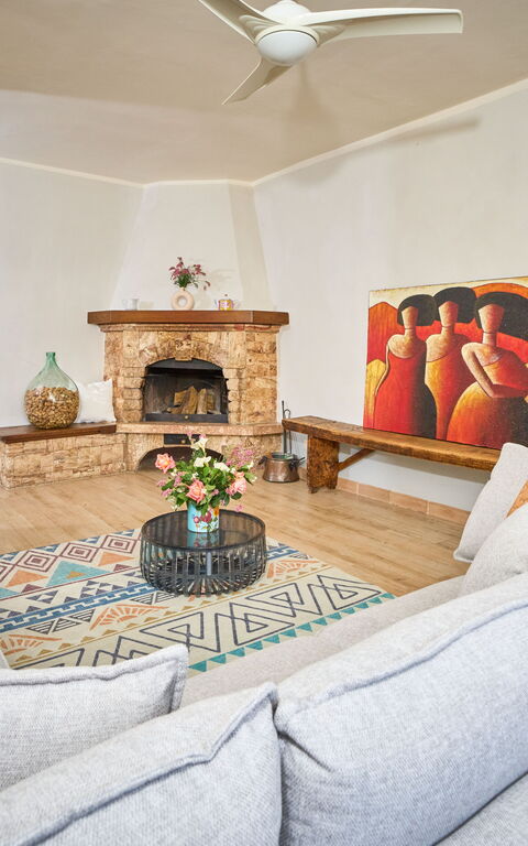 Villa Cassia: Living Room