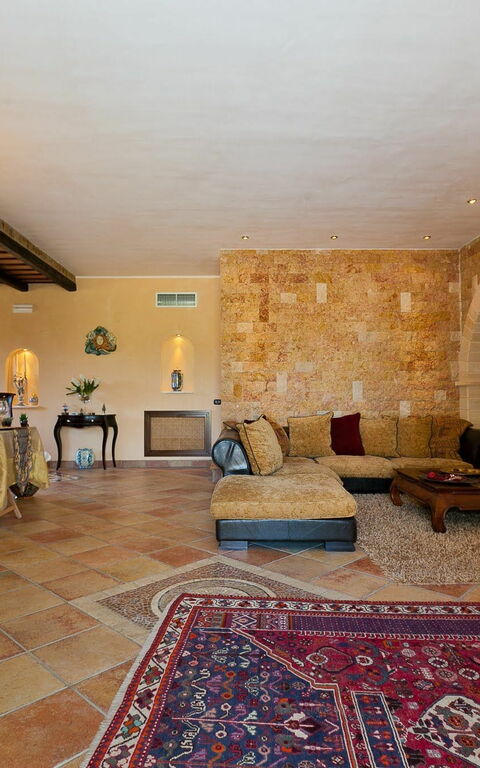 Villa Oasi: Living Room