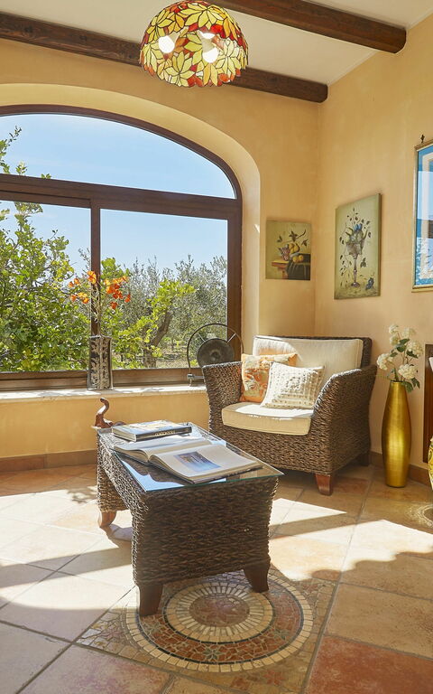 Villa Oasi: Living Room