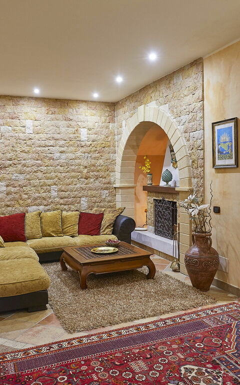 Villa Oasi: Living Room