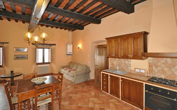 Accommodation Marradi 3: Dining Room, Kitchen, Living Room