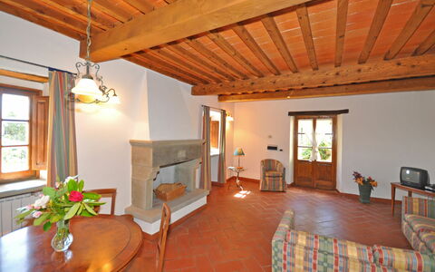 Accommodation Civetta 1: Living Room