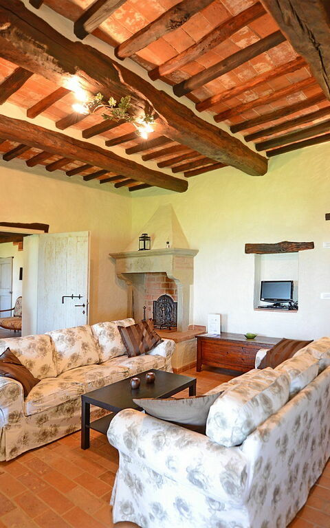 Villa Agazzi: Dining Room, Kitchen, Living Room