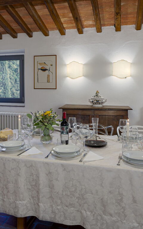 Bigiolo a Melazzano: Dining Room