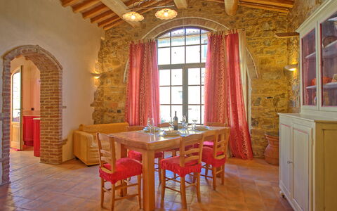 Accommodation Arturo 2 - Dependance: Dining Room, Living Room