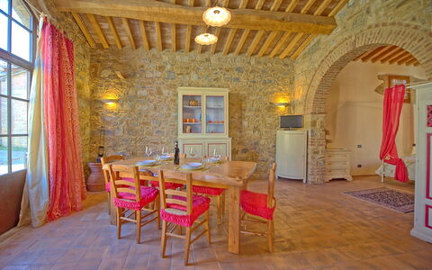 Accommodation Arturo 2 - Dependance: Dining Room, Living Room