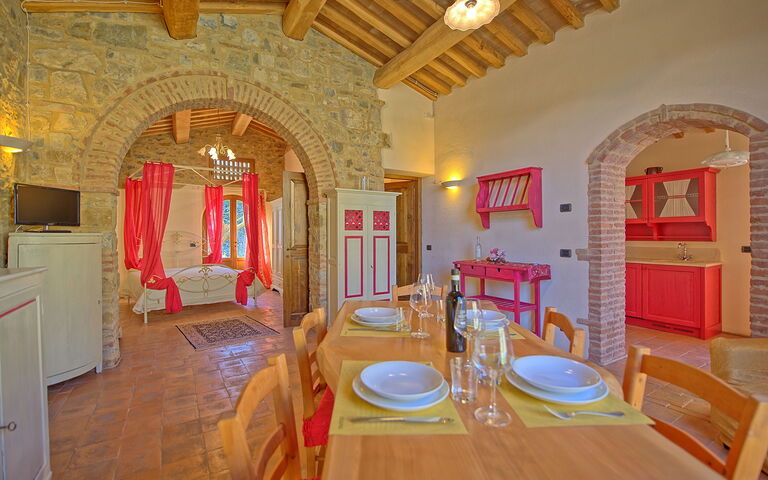 Accommodation Arturo 2 - Dependance: Dining Room, Living Room