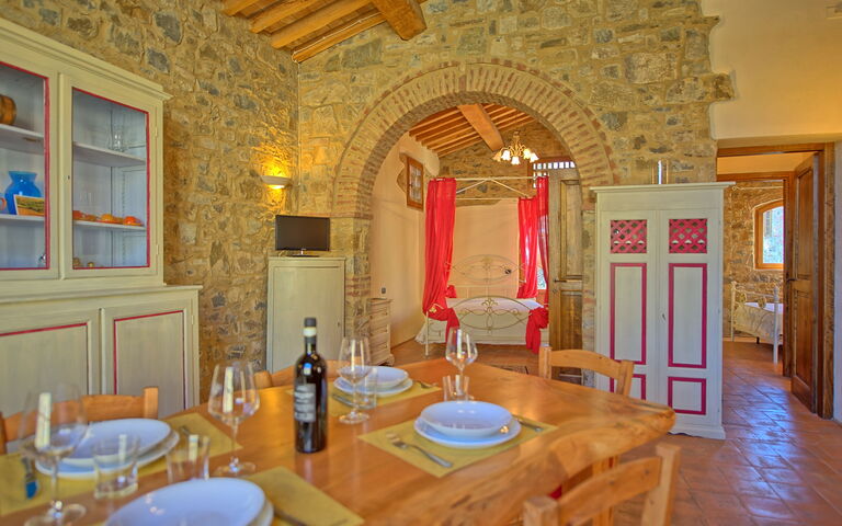 Accommodation Arturo 2 - Dependance: Dining Room, Living Room