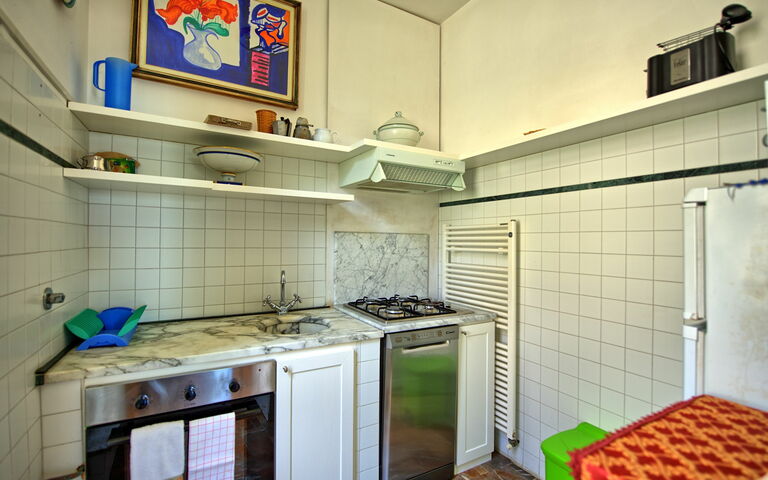 Accommodation Chiesa: Kitchen