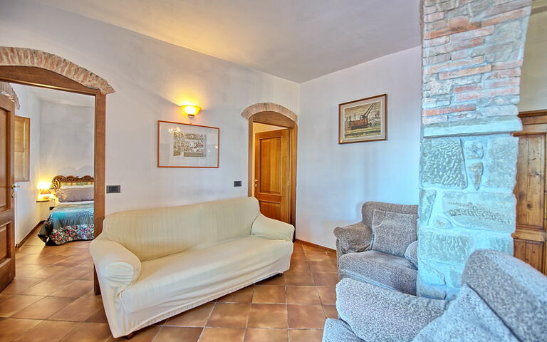 Accommodation Fienile: Living Room