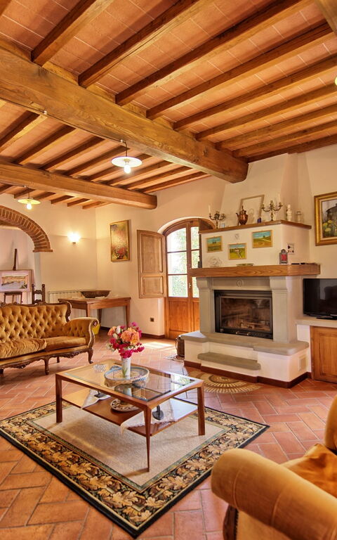 Villa Poggetta: Living Room