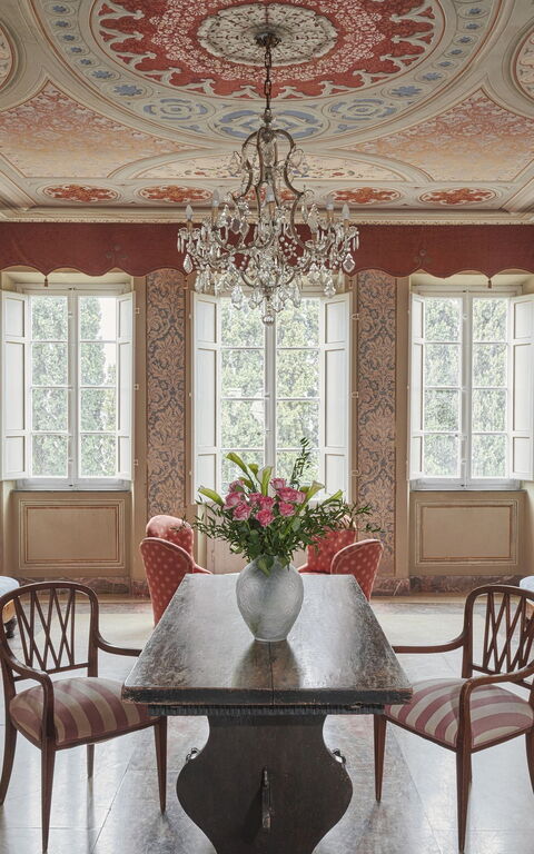 Villa Pedone: Living Room