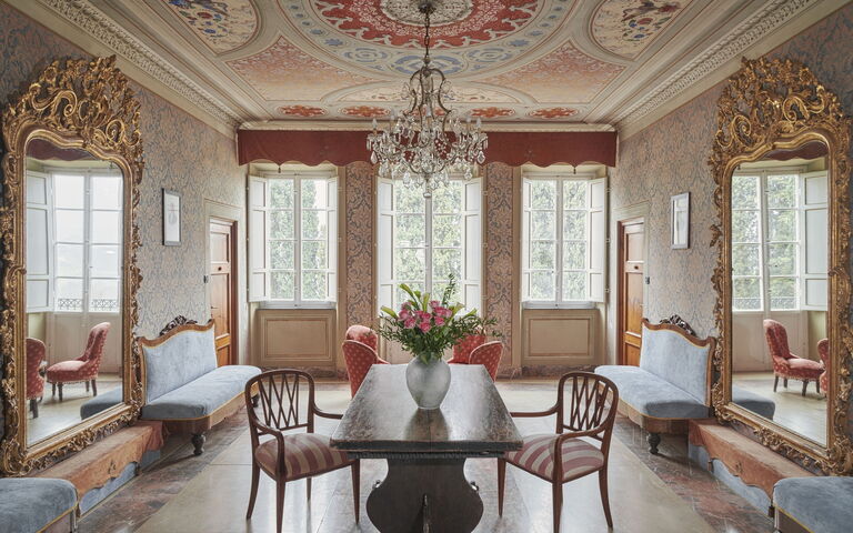 Villa Pedone: Living Room