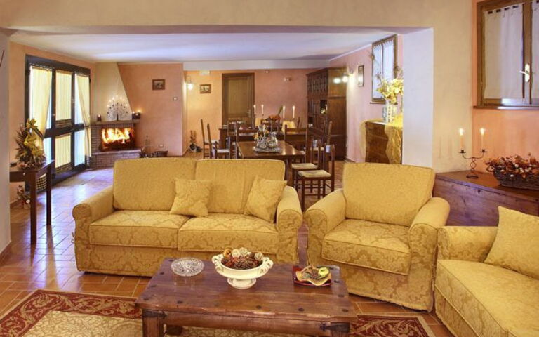 Villa Le Ferrette: Living Room