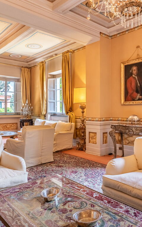 Villa De Ranieri: Living Room