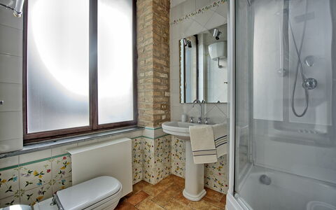 Accommodation La Capanna: Bathroom