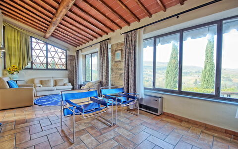 Accommodation La Capanna: Living Room