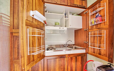 Accommodation Ovile: Kitchen
