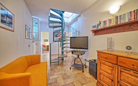 Accommodation Il Cottage: Living Room